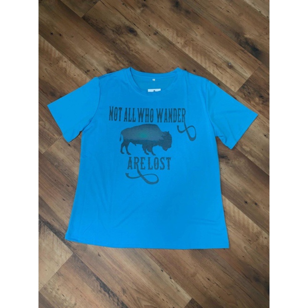 Not All Who Wander Are Lost Tee M